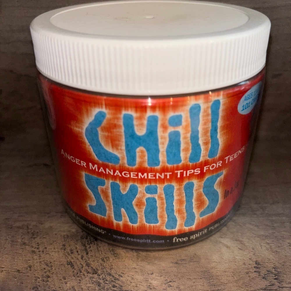 Chill Skills In a Jar: Anger Management Tips for Teens by Free Spirit Publishing